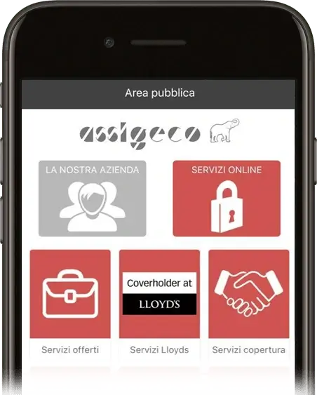 Screenshot APP Assigeco